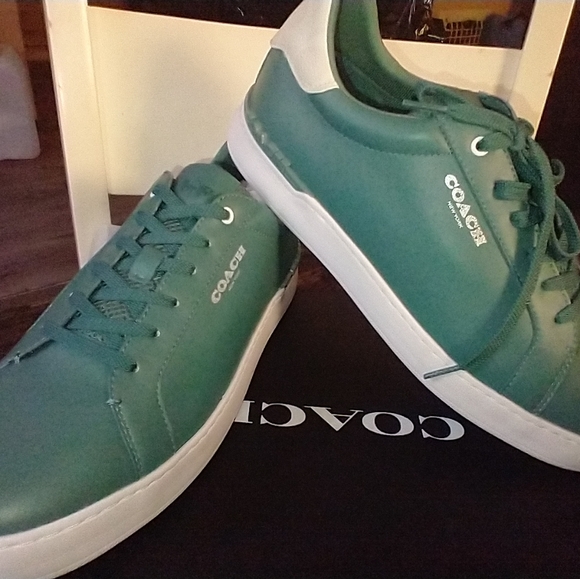 Coach Men's CLIP LOW TOP size 11 sneakers - Picture 4 of 8